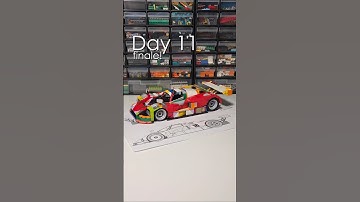 Final - Day 11 of designing the Mazda 787B in LEGO #lego  #mocs  #prototype  #lemans
