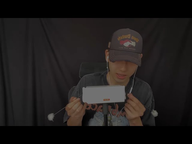 【耳かきASMR】【音フェチ】3ヶ月ぶり！囁きながら耳かき