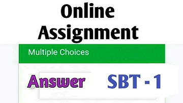 NSOU BDP SBT 1 Online Assignment Answer