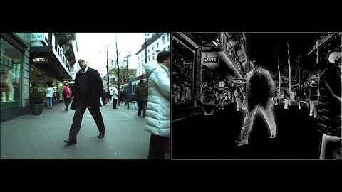 Real-time Visual Saliency by Division of Gaussians