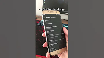 One UI 4 1 Animation On Galaxy S7 Edge Samsung OneUI4 1 GalaxyS7Edge Oneui 