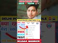 Delhi police Mock test 📚🏆✅ Delhi police syllabus2025 new vacancy #shorts #ssc #rwa #trending