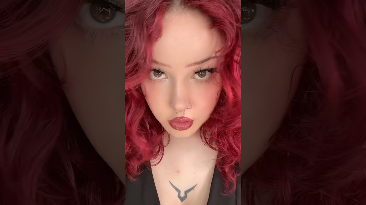 memoriiiiia #makeup #redhair #nirvana