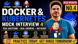 DevOps Mock Interview on Docker & Kubernetes | Real Production Scenarios #k8s #docker #devops #aws