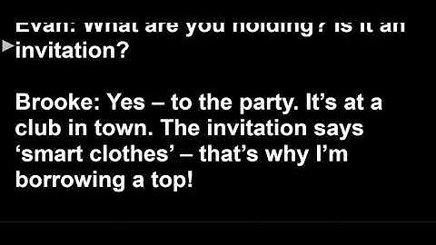 Speaking Practice: Lesson 4D Exercise 6 Unit 4.  Solutions ELM 2nd