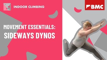 How to do sideways dynos when climbing