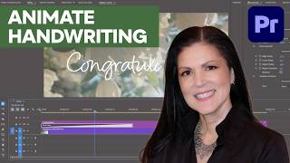How to Animate Cursive Writing in Premiere