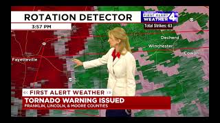 WSMV 4 Nashville Severe Weather Coverage May 25, 2025