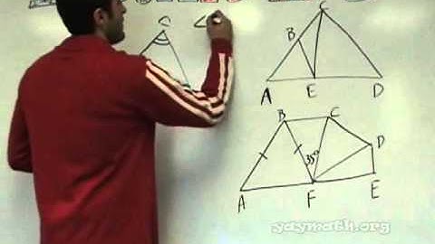 Geometry - Isosceles Triangles Introduction
