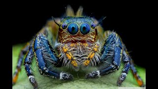 8K Ultra HD | Wild Life | Spider making Web | 2022