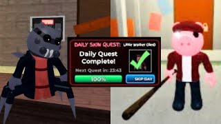 ROBLOX PIGGY NEW UPDATE! (SPIDELLA ANIMATION + DAILY SKIN QUESTS) screenshot 4