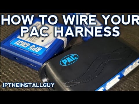 How to Wire your Pac Wire Harness