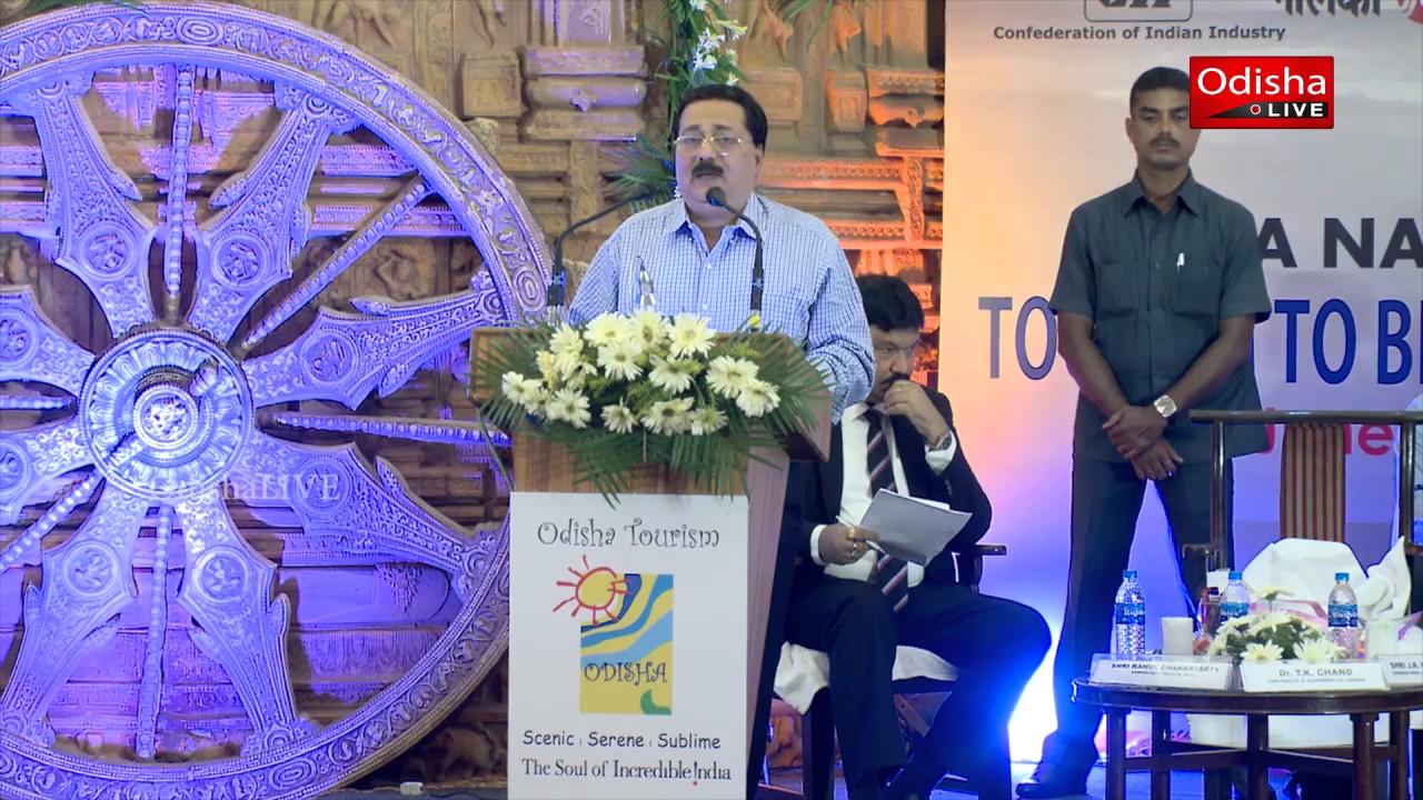 Dr. Tapan Kumar Chand, CMD, NALCO & Chairman, CII Odisha chapter - Odisha Tourism Conclave - Speech