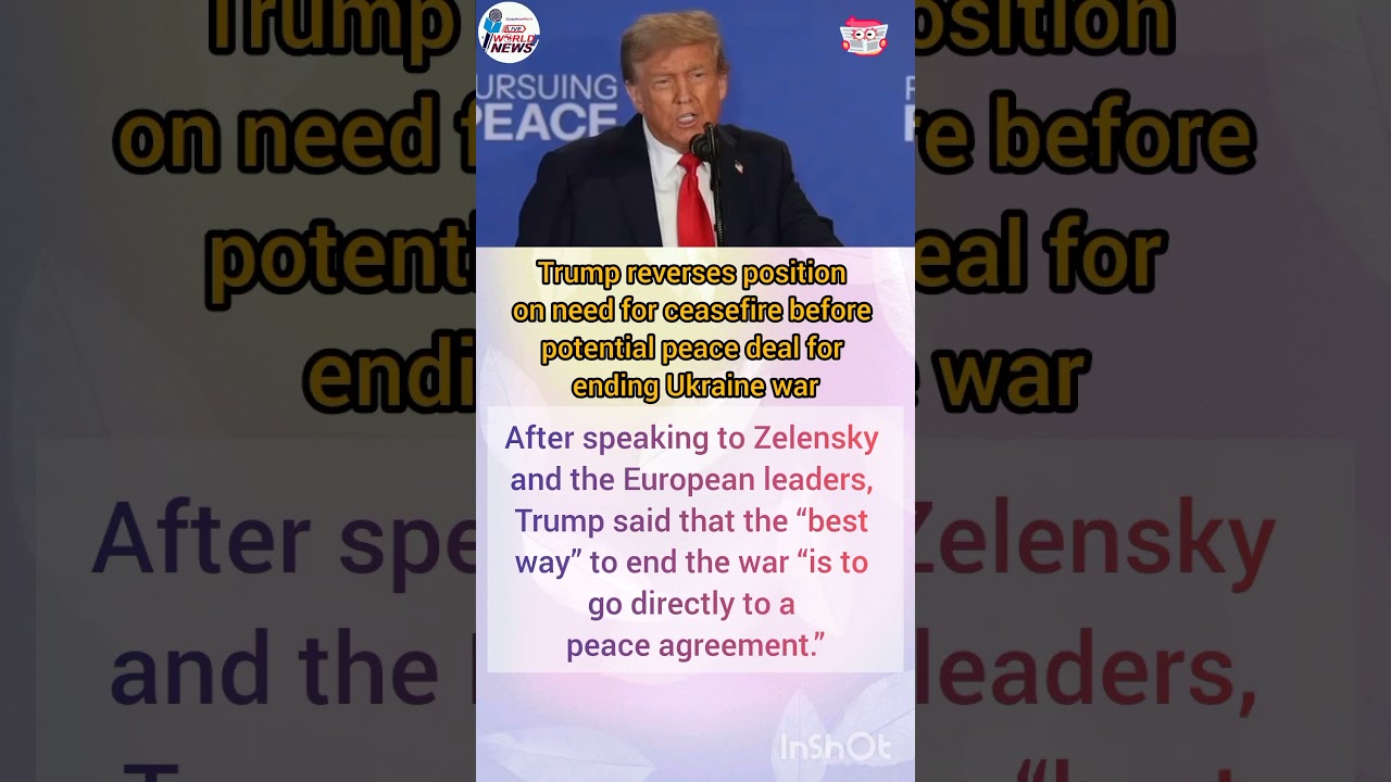 Trump reverses position || ShreeNewsFacts || Trending 