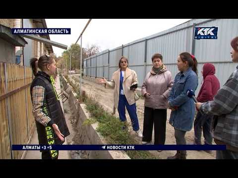 Residents of Belbulak claim that the restaurant is dumping waste and grease into a ditch.