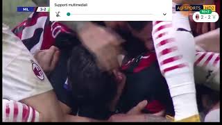 Theo Hernandez Di Testa Milan Lazio 3-2