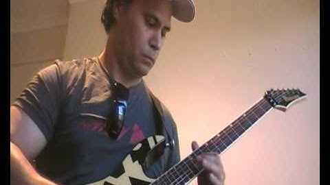 String skipping across the A and G string