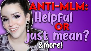 AntiMLM Helps People... but are we just a bunch of MEAN GIRLS? (+more) MLM Meme & Makeup Monday