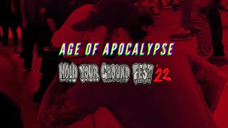 AGE OF APOCALYPSE - Hold Your Ground Fest 2022