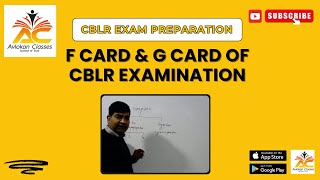 Avlokan Classes - CBLR, F Card, G Card, Custom Broker Exam Preparation Classes