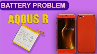 how to change battery aquos R  docomo