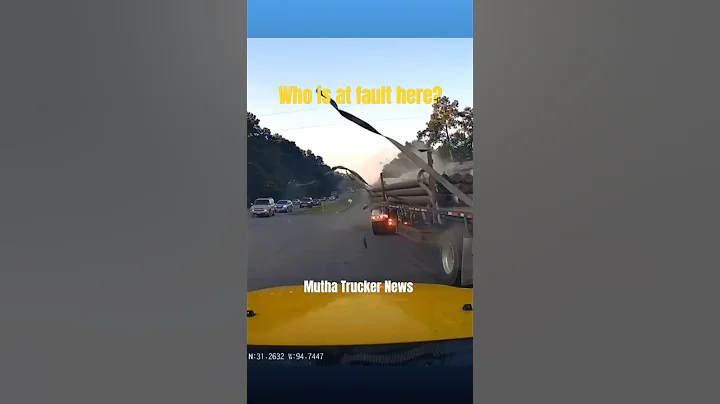 Breaking News! Truck Driver Crashes Into Tanker At Full Speed 🤯 What Trucker Is At Fault?