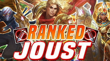 Smite: 3v3 RANKED JOUST Ft. Weak3n and Inbowned - 3 Warriors Blessings are OP!