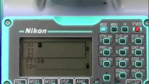 Total Station 16   Recording Data  Basic Total Station Use   YouTube