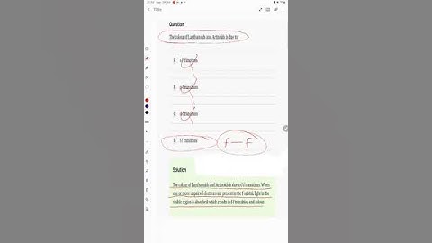 The colour of Lanthanoids and Actinoids is due to: