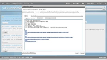 CurationSoft V3 - Drag and Drop Template Options