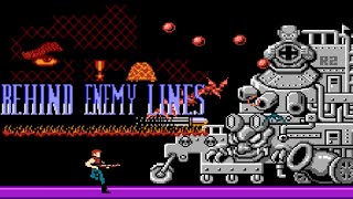 Behind Enemy Lines (Unl) (超级战魂) (SUPER CONTRA HACK) - NES LONGPLAY - NO DEATH RUN (FULL GAMEPLAY)
