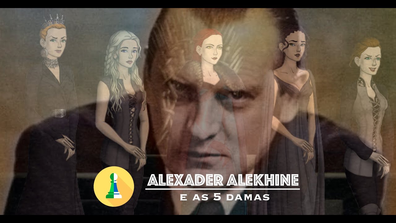 Um clássico histórico do Xadrez - Capablanca Vs Alekhine - #GrandesPartidas  