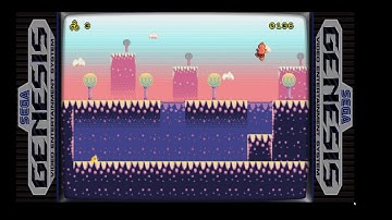 Sega Genesis - Sega Mega Drive - Gameplay Devwill Too (Demo)