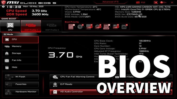 MSI MPG Z490 Gaming Carbon WiFi - LanOC Reviews