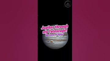Jupiter Through My Telescope—Absolutely Stunning!🤩