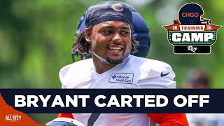 CAUSE FOR CONCERN? Coby Bryant CARTED OFF at Bears Camp After Injury | CHGO Bears