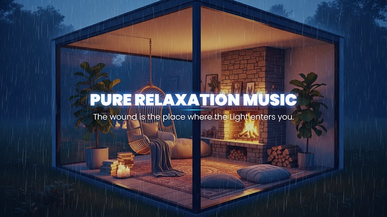 Fall Asleep Instantly - Relaxing Kalimba Music & Rain Sounds for Deep Sleep, Stress Relief, Anx