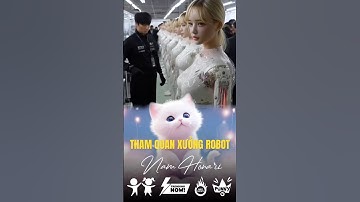 Đột nhập nhà máy robot sinh học AI #shorts #relaxing #AI #robot