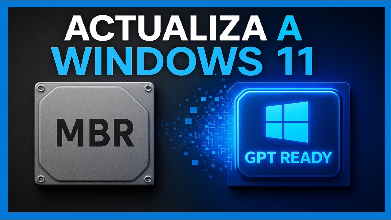 Como CONVERTIR Disco MBR a GPT Sin Perder tus DATOS 👉 Evita errores de instalación en Windows 11