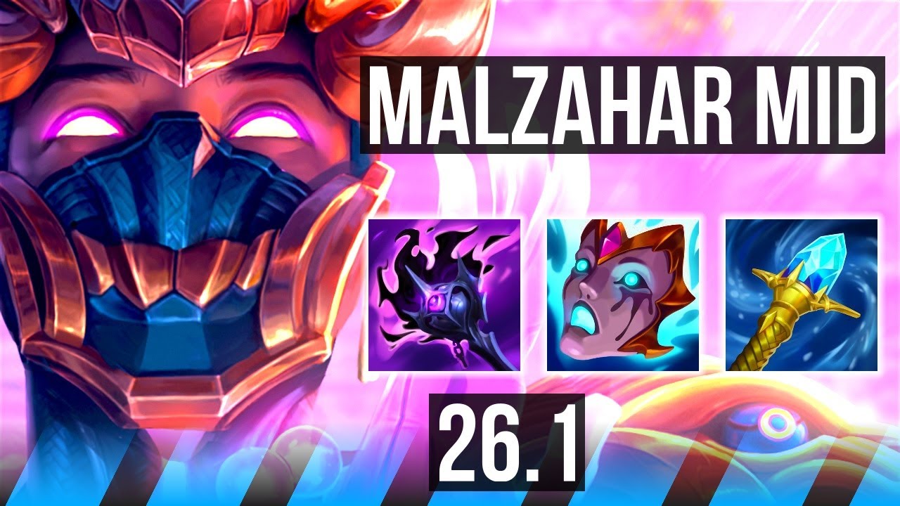 MALZAHAR vs IRELIA (MID) | Unsealed Spellbook | KR Master | 26.1