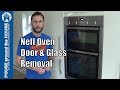 How to remove Neff oven door and glass. Neff oven glass & door removal.