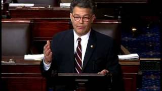 Sen. Franken Delivers Major Speech on Health Care (Clips)