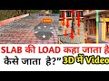 “Slab Crack से Beam तक Load कैसे भागता है? 3D Proof देखो!”slab ki load kha jata hai