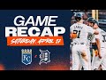 Game highlights tigers rally from behind vierling crushes 3run homer in win vs royals  42724