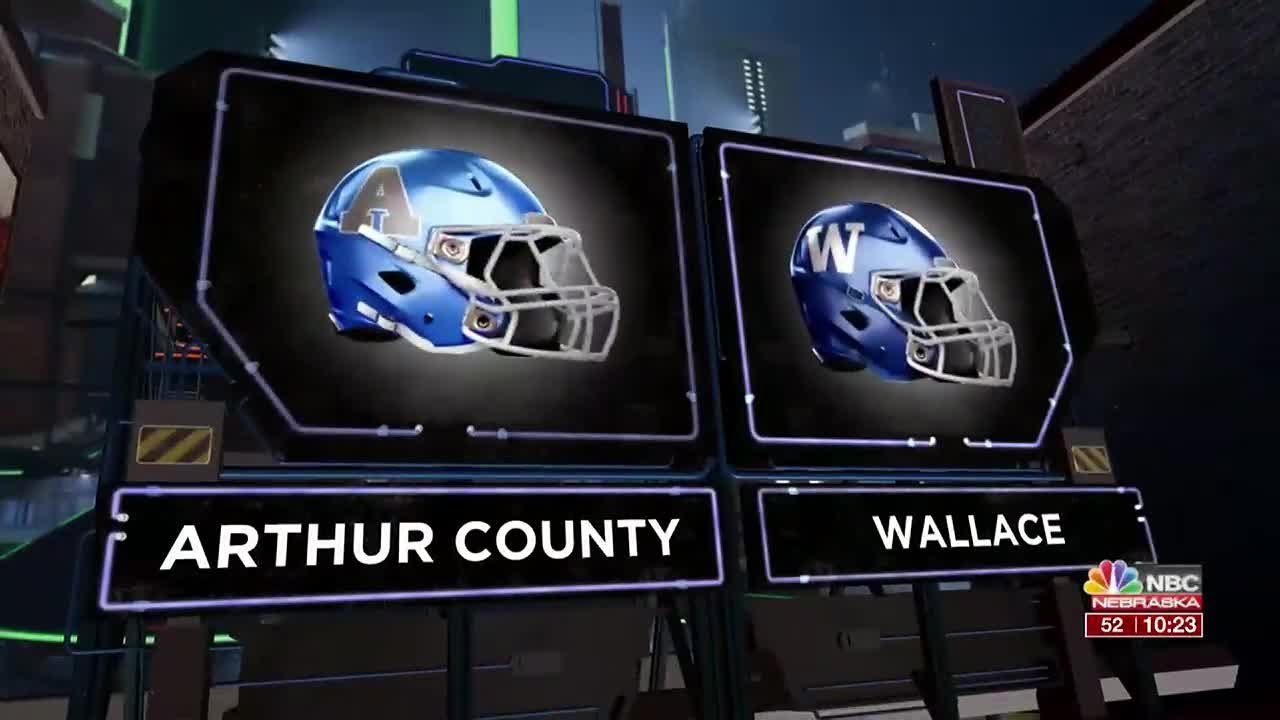 Arthur County vs Wallace football highlights YouTube
