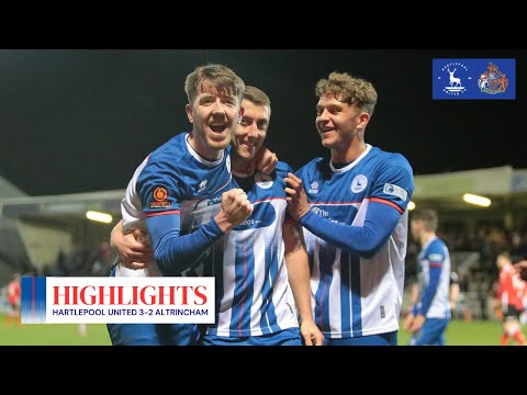 Hartlepool Altrincham Goals And Highlights