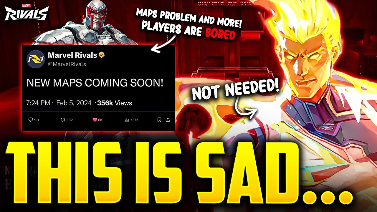 Marvel Rivals Just Got BAD NEWS! New Maps Needed, Hero Updates & More ...