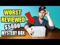 I Bought the LOWEST RATED $5000 Ebay Mystery Box.. (BIG MISTAKE..)