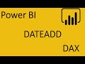 Power BI. DAX. DATEADD. Функция для сравнения текущей даты с прошлым периодом.