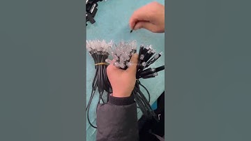 The production of string light#lejinholidaylighting #factory #worklife #ledstringlights